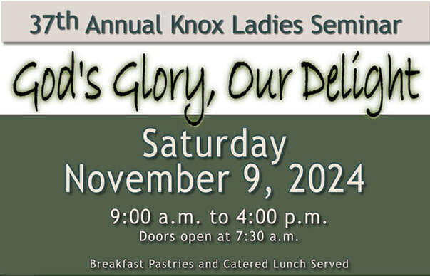 Knox Ladies Seminar 2024 header